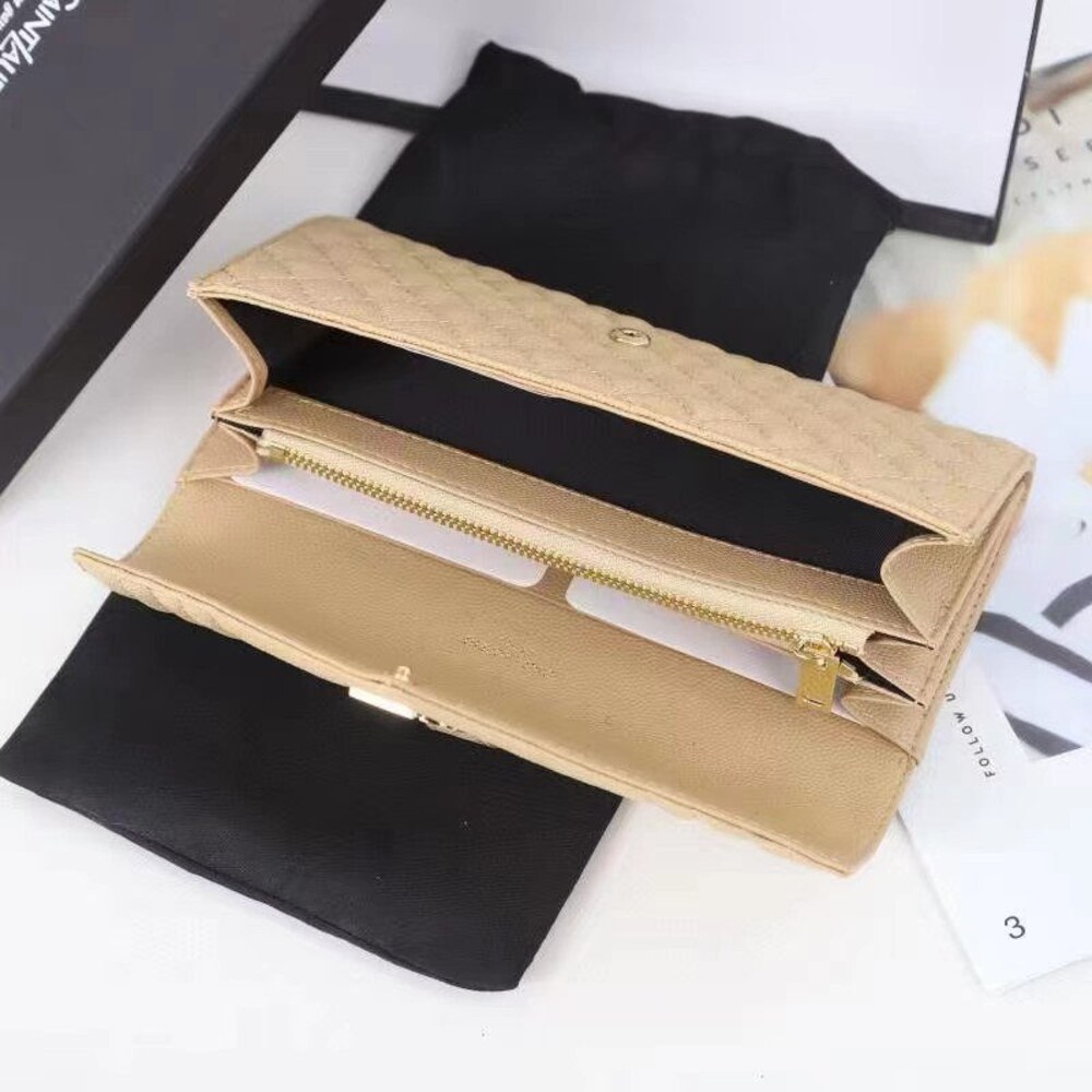 YSL Cassandre Matelassé Long Flap Wallet - Picture 6 of 8